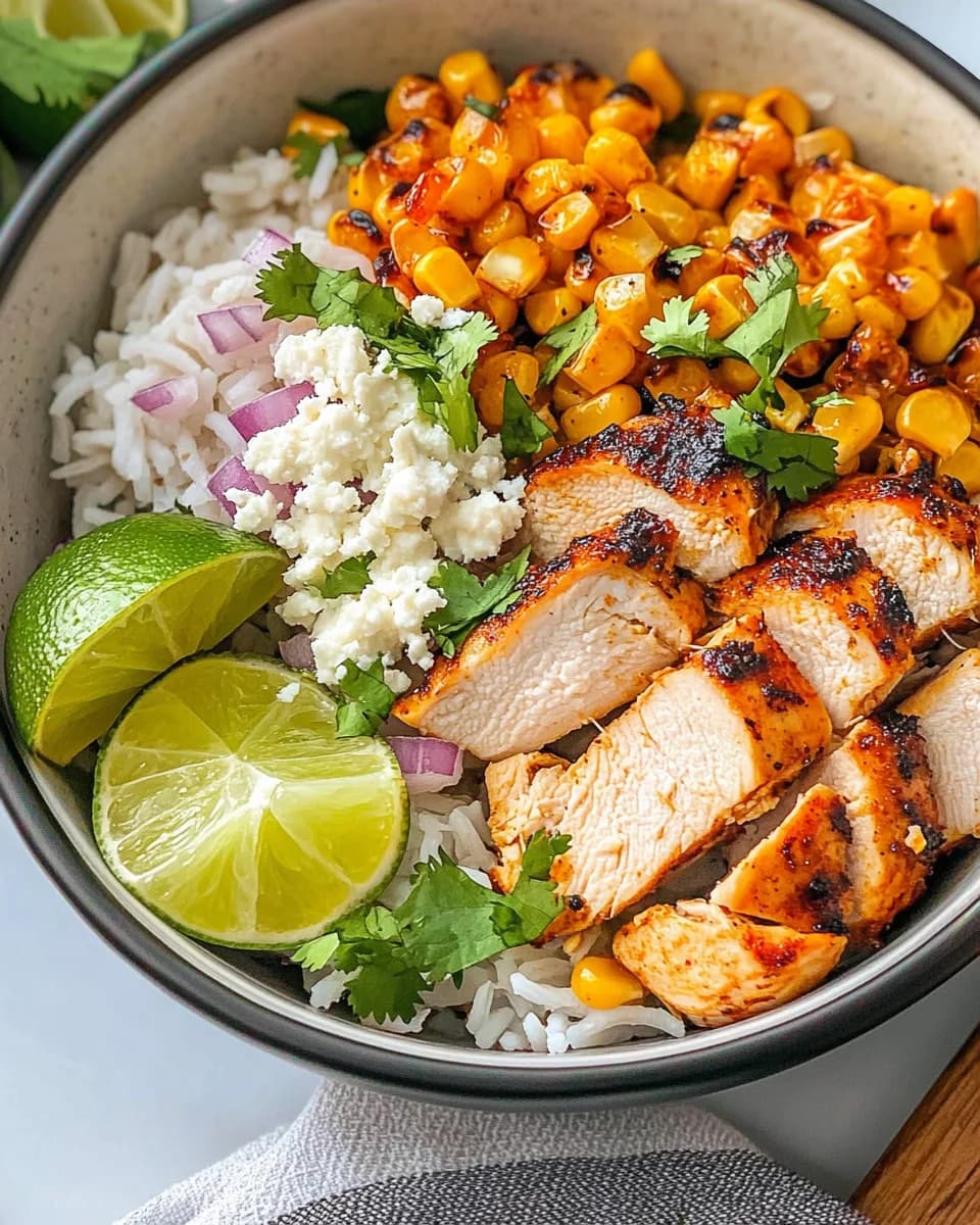 Healthy Chicken & Sweet Potato Rice Bowl